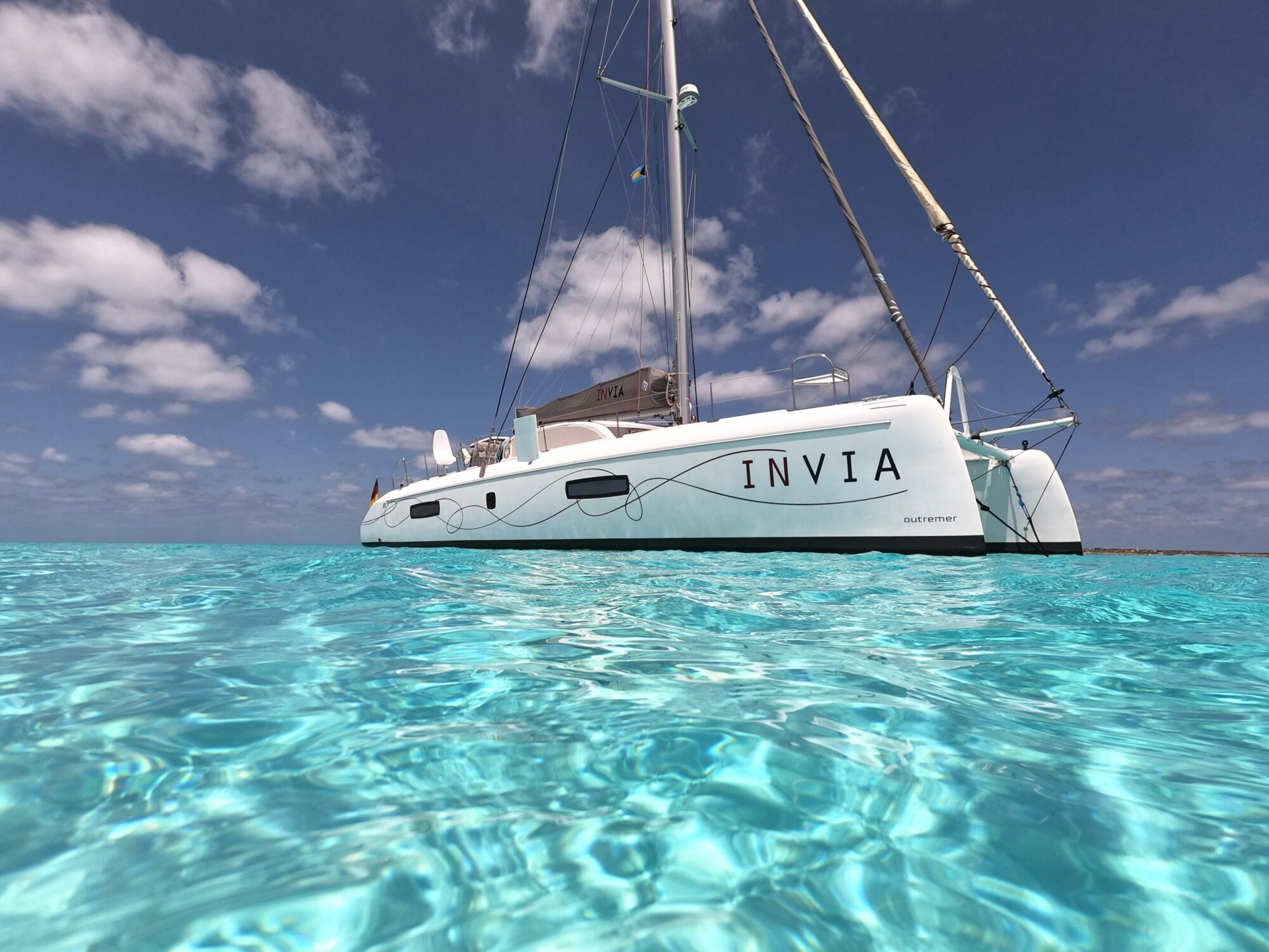 Outremer 51 INVIA in Türkis